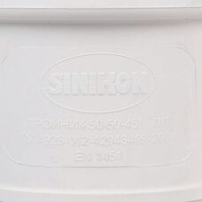 Тройник Sinikon КОМФОРТ ПЛЮС D 050x050x45 508013.k