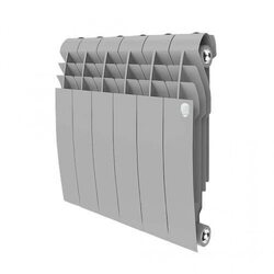 Радиатор Royal Thermo 350 х 8 секций BiLiner Silver Satin биметаллический секционный