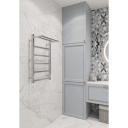 Электрический полотенцесушитель Fj plaza neo 80/60 Полированный (Dvin)