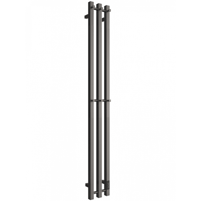 Электрический полотенцесушитель X-3 Plaza Neo  120/12  Оружейная сталь (Dvin)